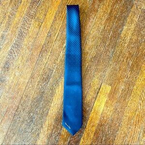 Mens Oscar De La Renta Blue Tie